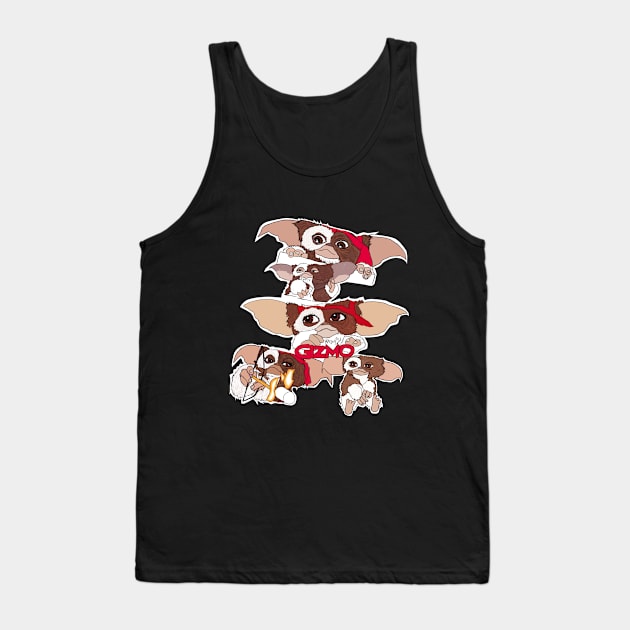 The  Shirt of Many Gizmos Tank Top by attackofthegiantants